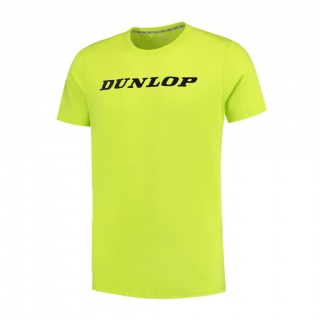 Dunlop Freizeit-Tshirt Essentials Basic (Baumwolle) gelb Herren